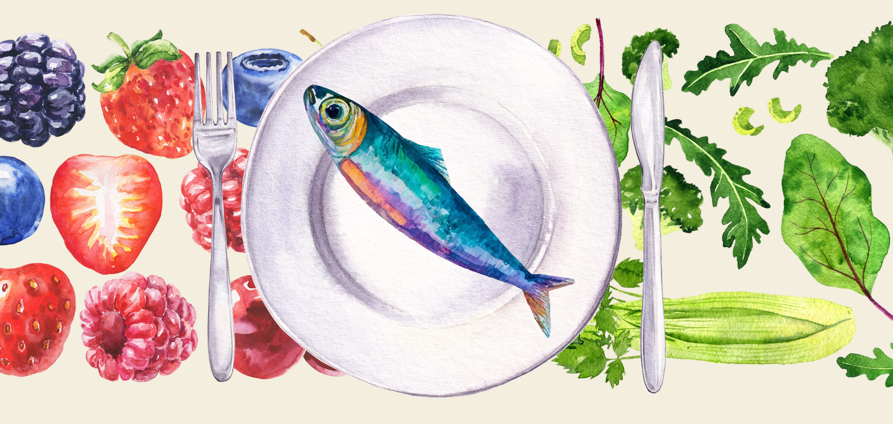 The Eat-Your-Skincare Plate: What Actually Belongs on It