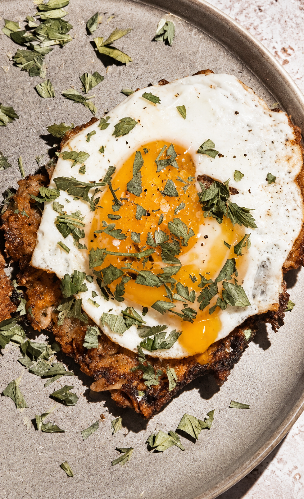 Mackerel Loaded Hash Browns