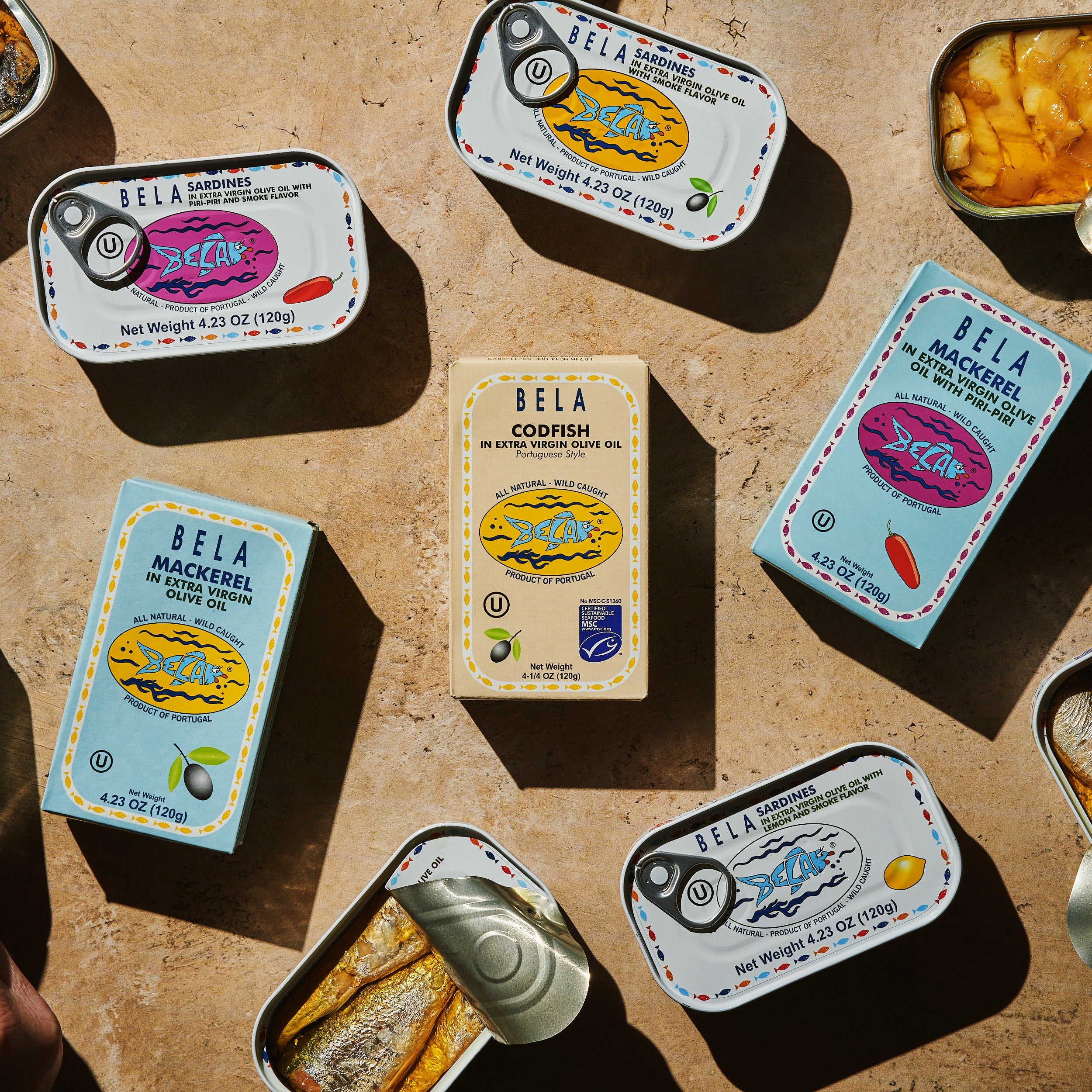 Various BELA products