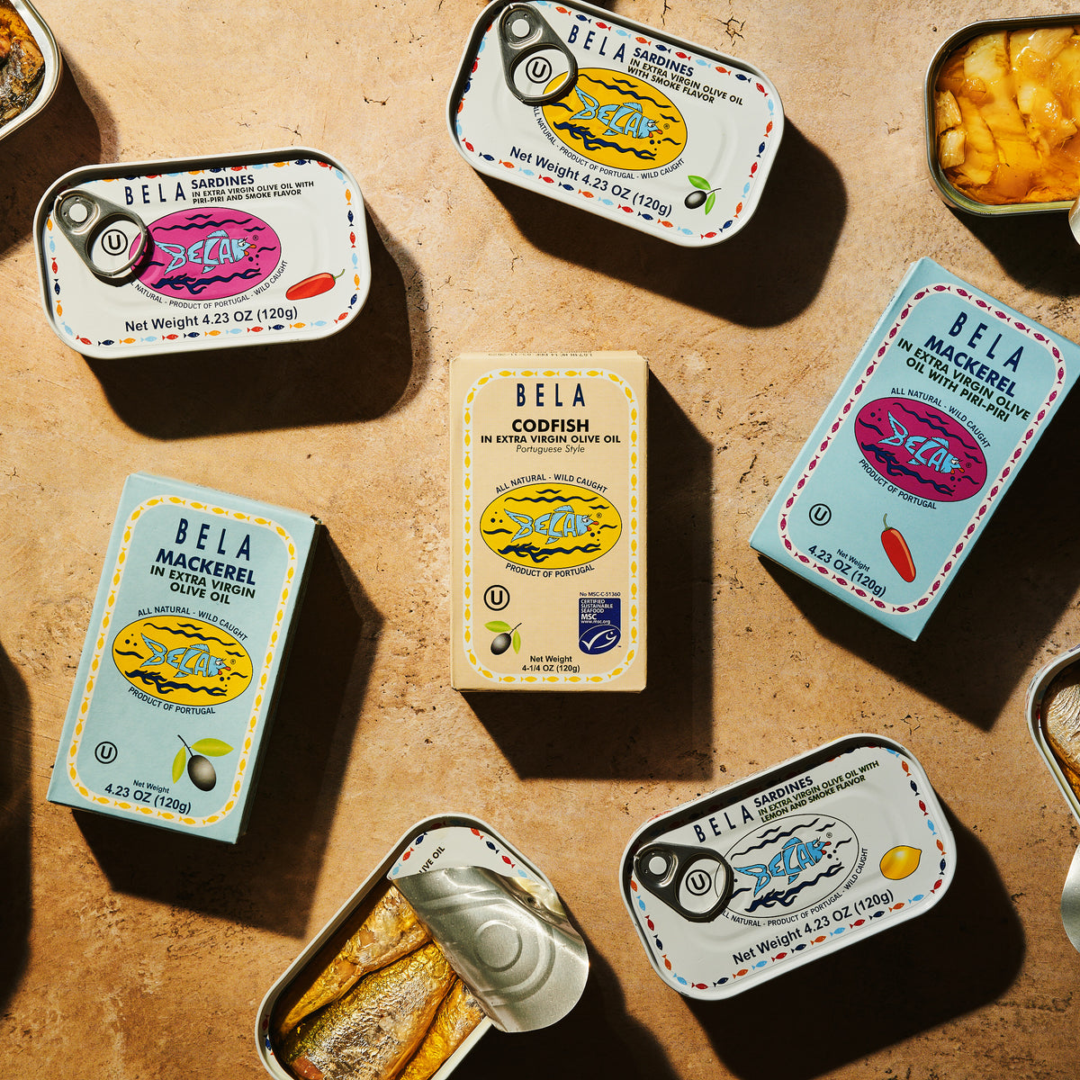 Various BELA products