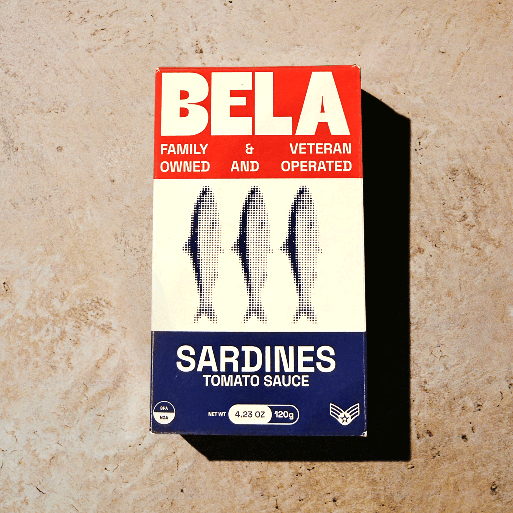 The Veterans Tin: Sardines in Tomato